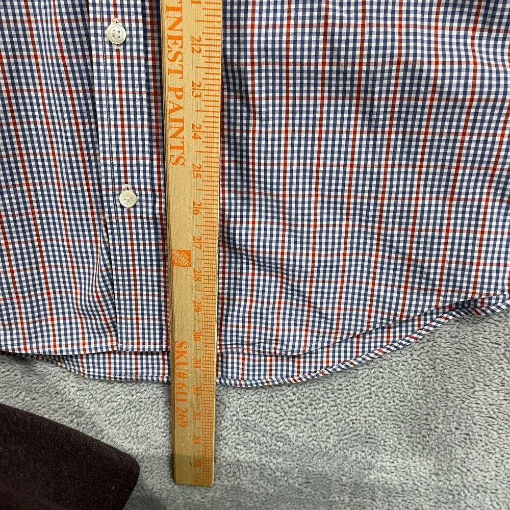 Banana Republic Shirt Mens Large Button Up Long Sleeve Non Iron Classic Academia